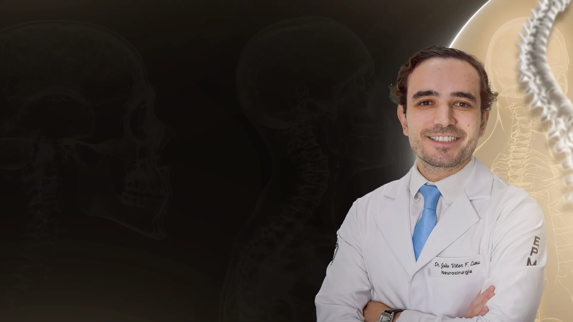 Dr. João Vitor Lima, neurocirurgião de crânio e coluna em São Paulo